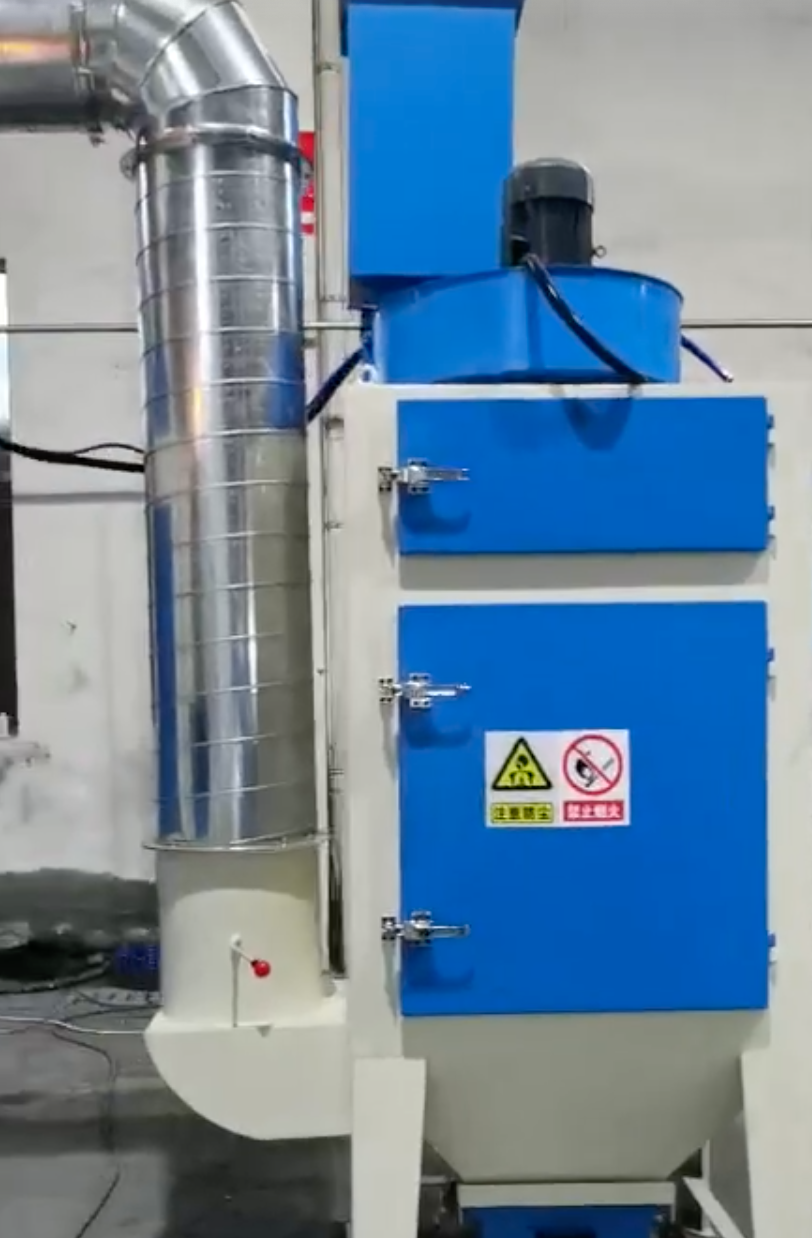 加壓式自動(dòng)轉盤(pán)噴砂機